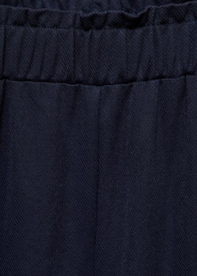 Mango Pantalón Culotte Fluido