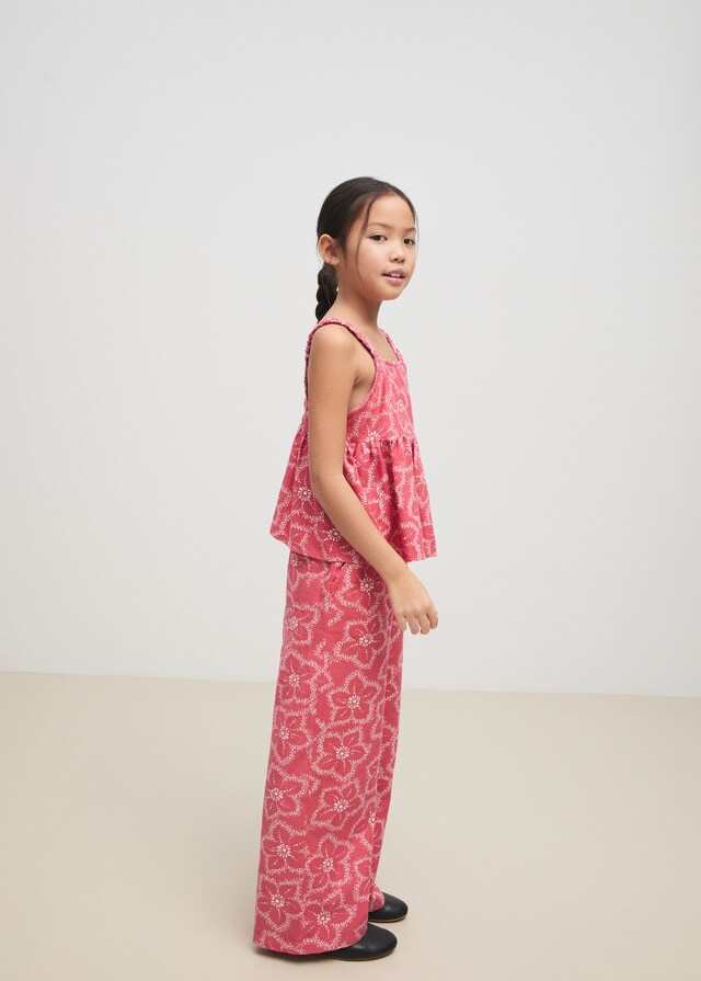 Mango Pantalón Estampado Floral