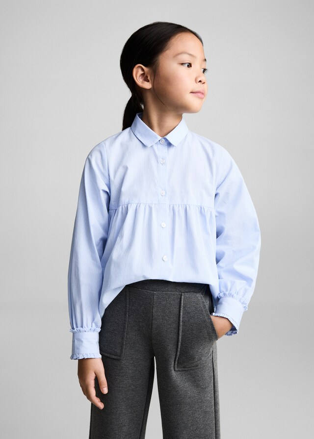 mango Pantalón punto recto