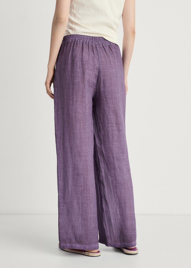 Mango Pantalón Ramio Diseño Overdyed