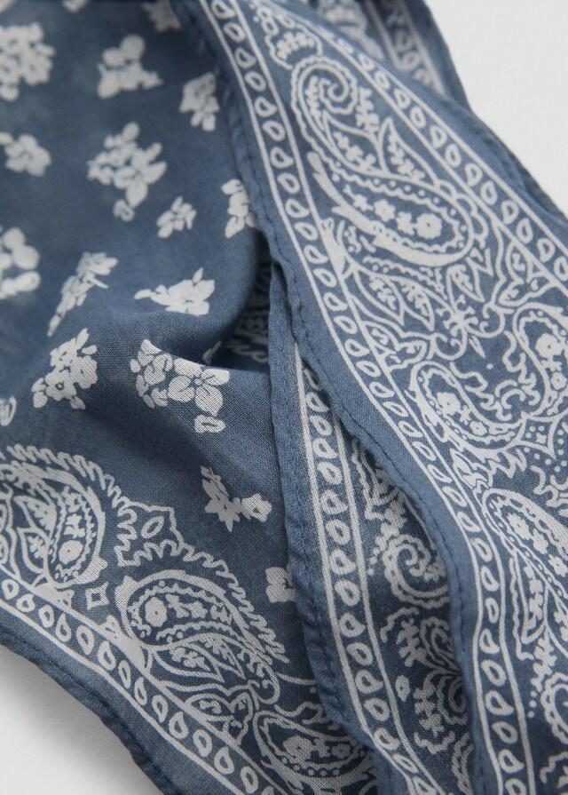 mango Pañuelo bandana estampado
