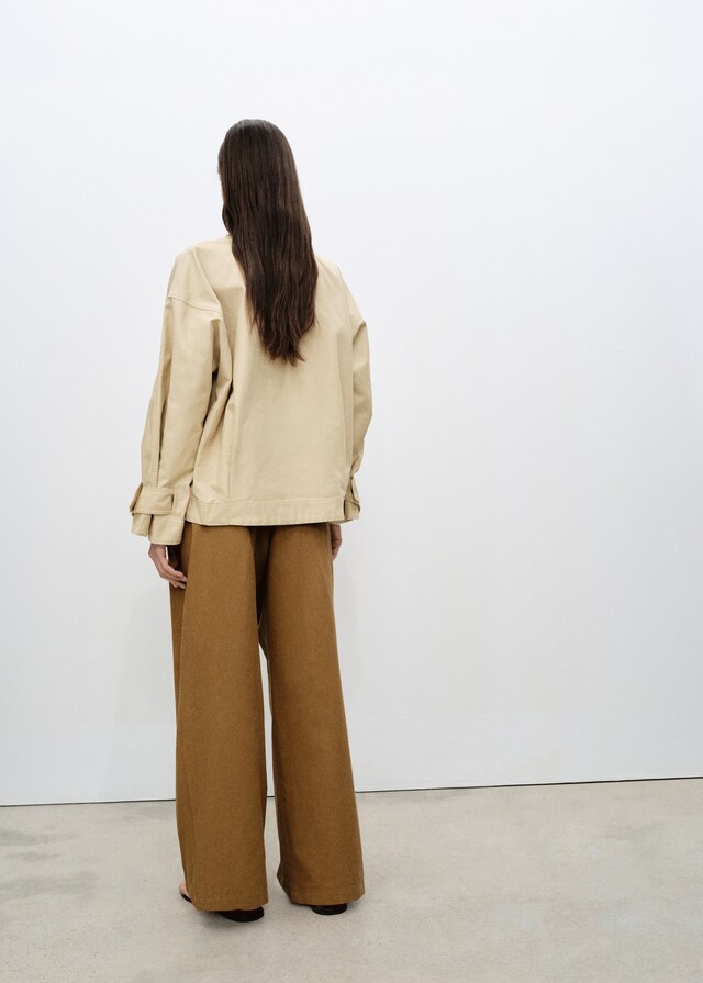 Mango Parka Algodón Oversize