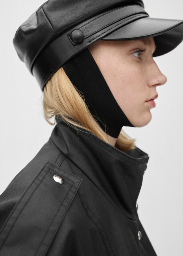 Mango Parka Oversize Botones