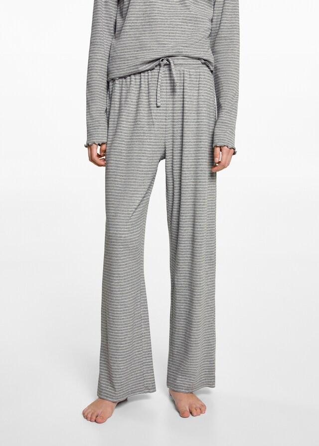 mango Pijama largo rayas