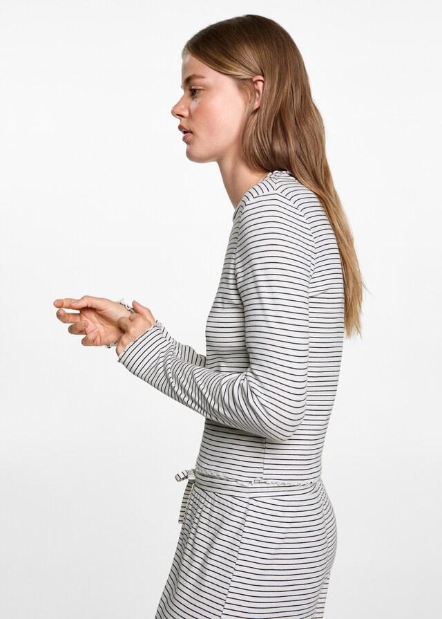 mango Pijama largo rayas