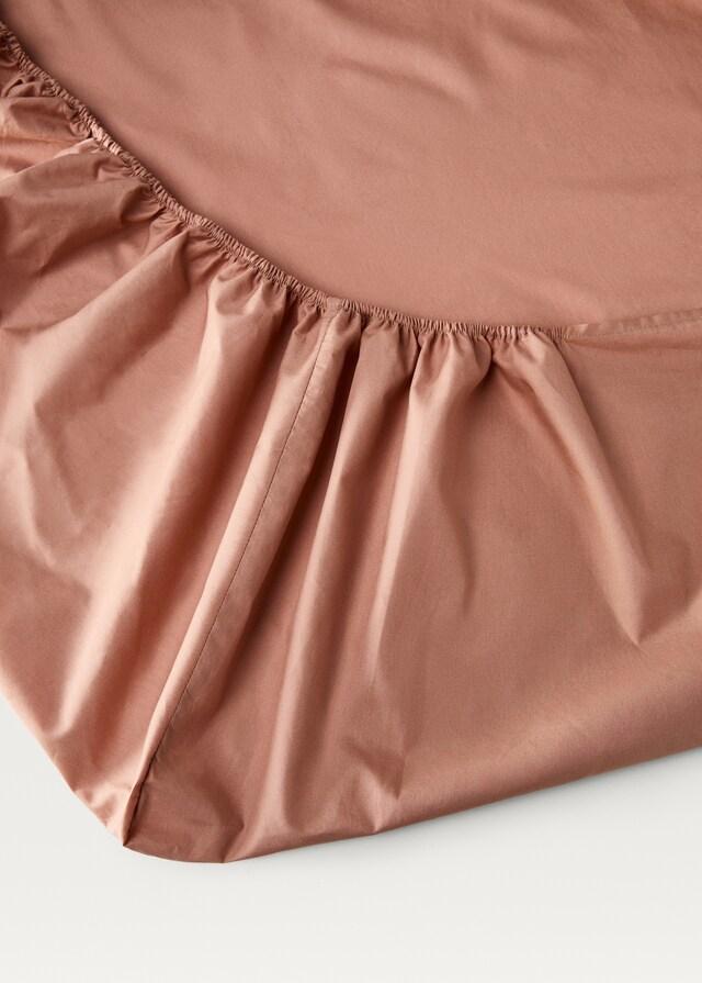 mango Sábana bajera algodón percal cama 90 cm