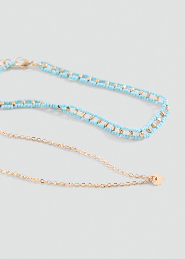 mango Set 2 collares combinados
