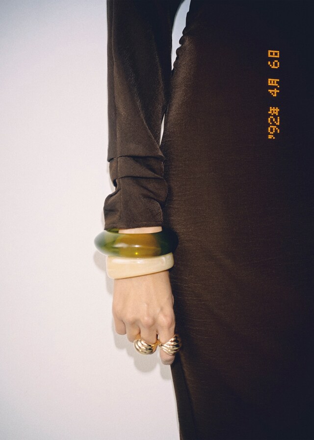 mango Set 2 pulseras combinadas