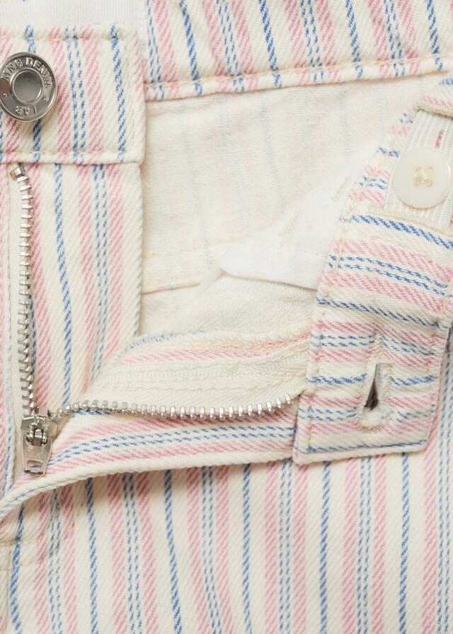 Mango Short Denim Rayas