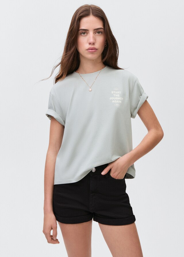 mango Short vaquero recto