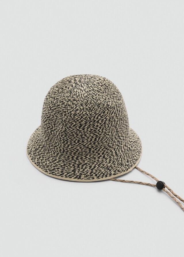 Mango Sombrero Bucket Paja