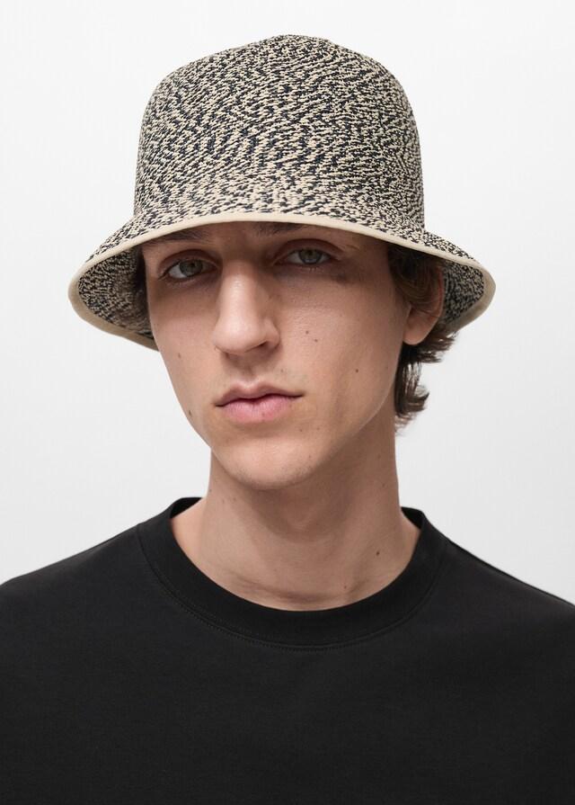 Mango Sombrero Bucket Paja