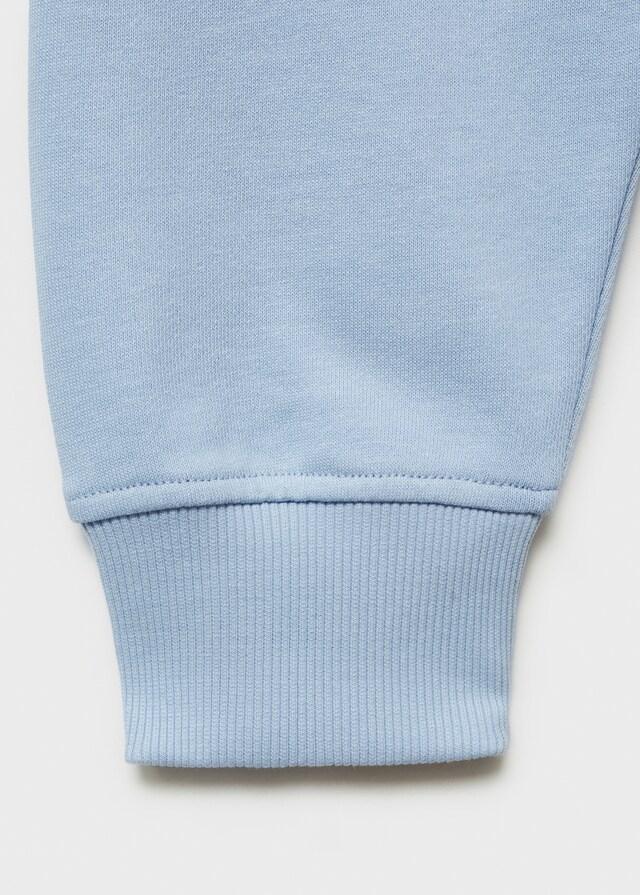 Mango Sudadera Algodón Mensaje Estampado