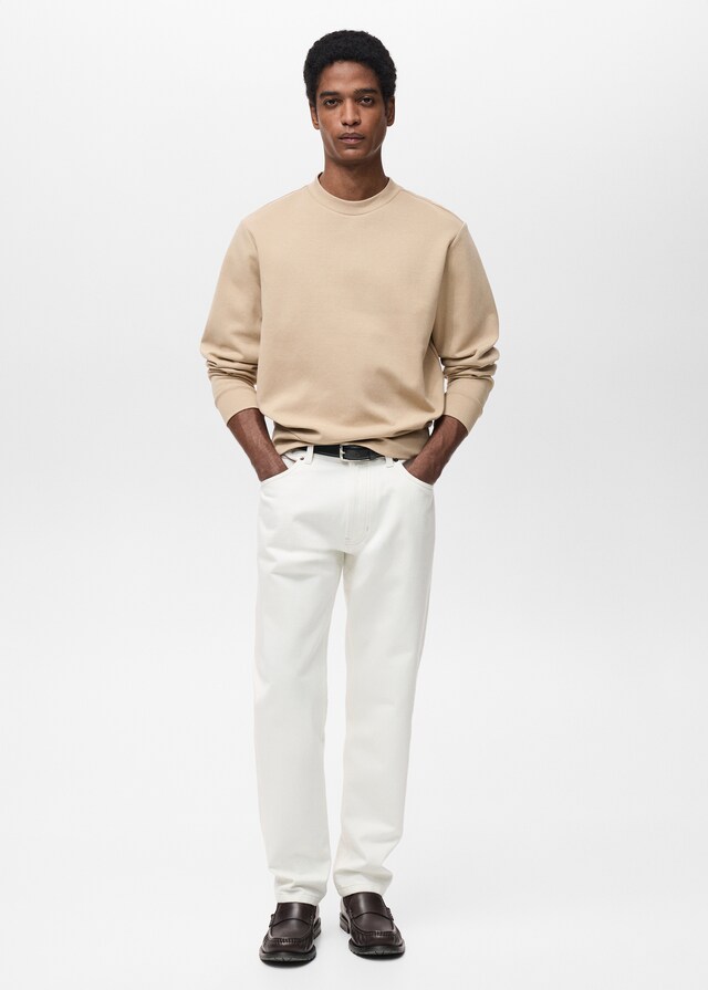 Mango Sudadera Algodón Regular Fit