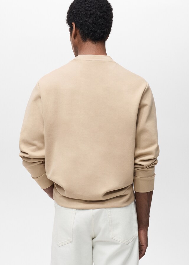 Mango Sudadera Algodón Regular Fit