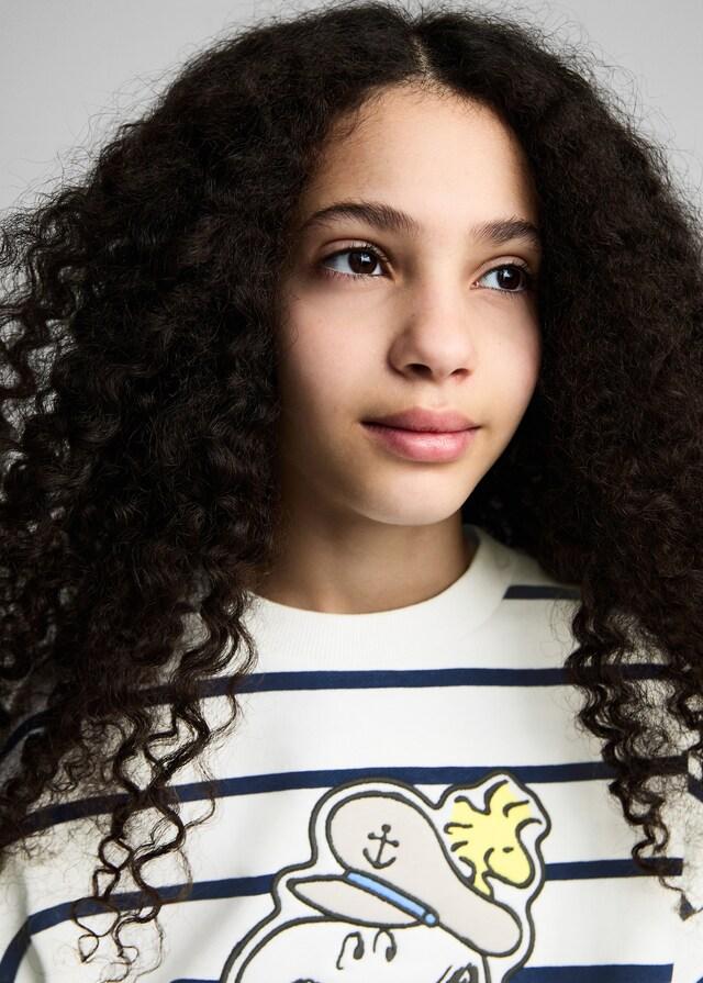 Mango Sudadera Snoopy Algodón