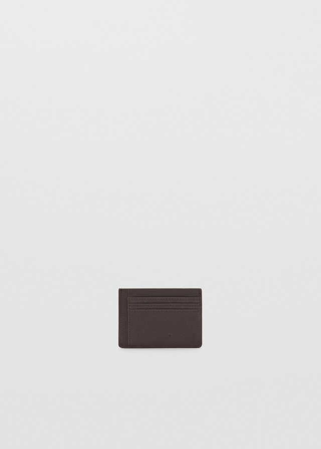 mango Tarjetero abatanado anti contactless