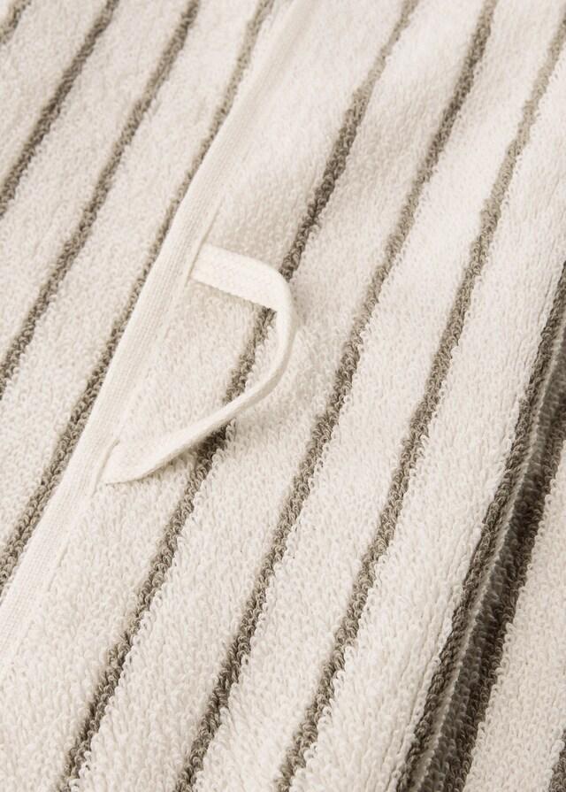 Mango Toalla Baño Raya Bicolor