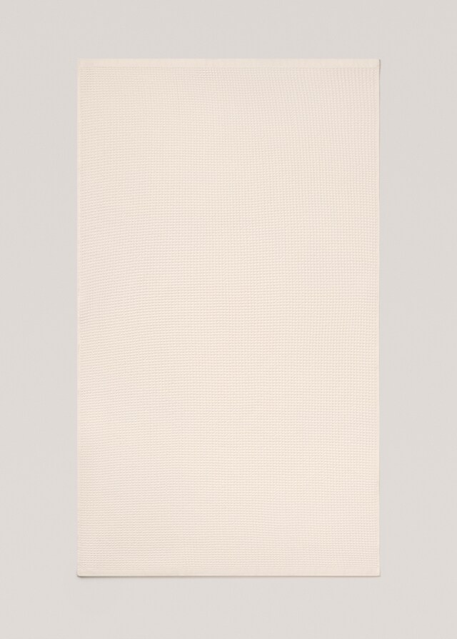 Mango Toalla Baño Waffle Lavado