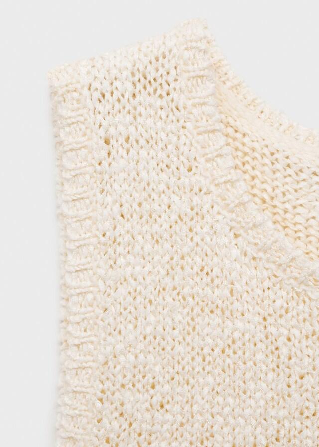 Mango Top Crochet Tirantes