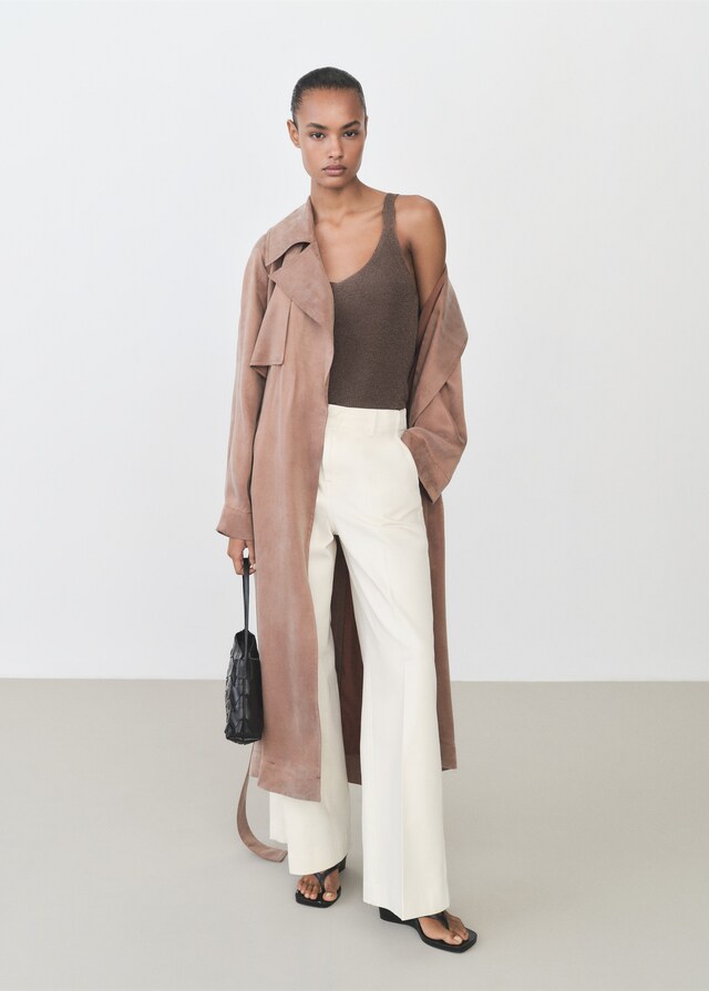 Mango Top Punto Lúrex