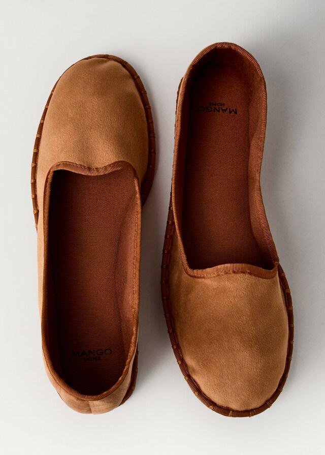Mango Zapatilla Velour