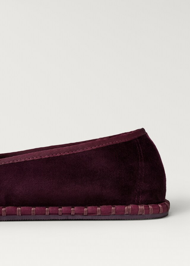 Mango Zapatilla Velour