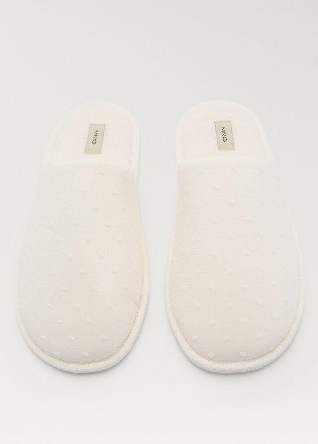 Mango Zapatillas Algodón Waffle