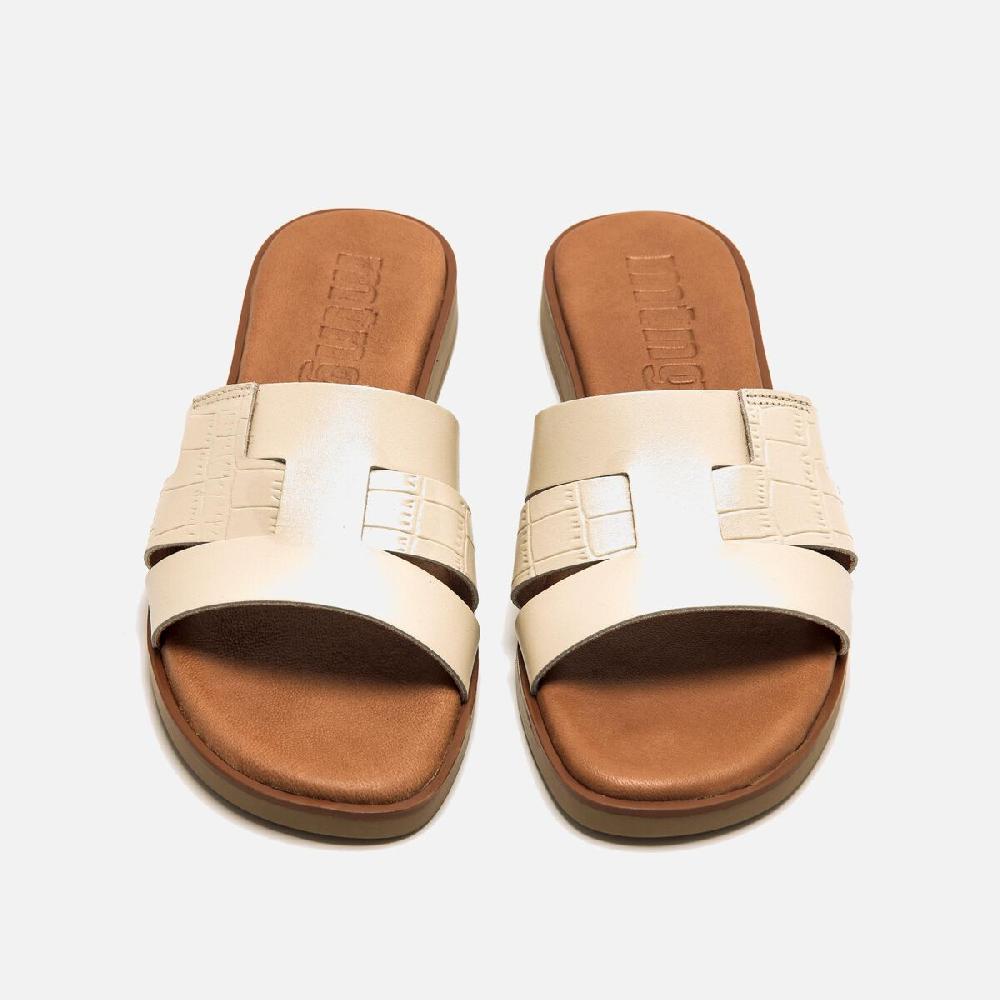 mtng Compra ALYSA Blanco 60313 Mujer Calzado Sandalias Planas