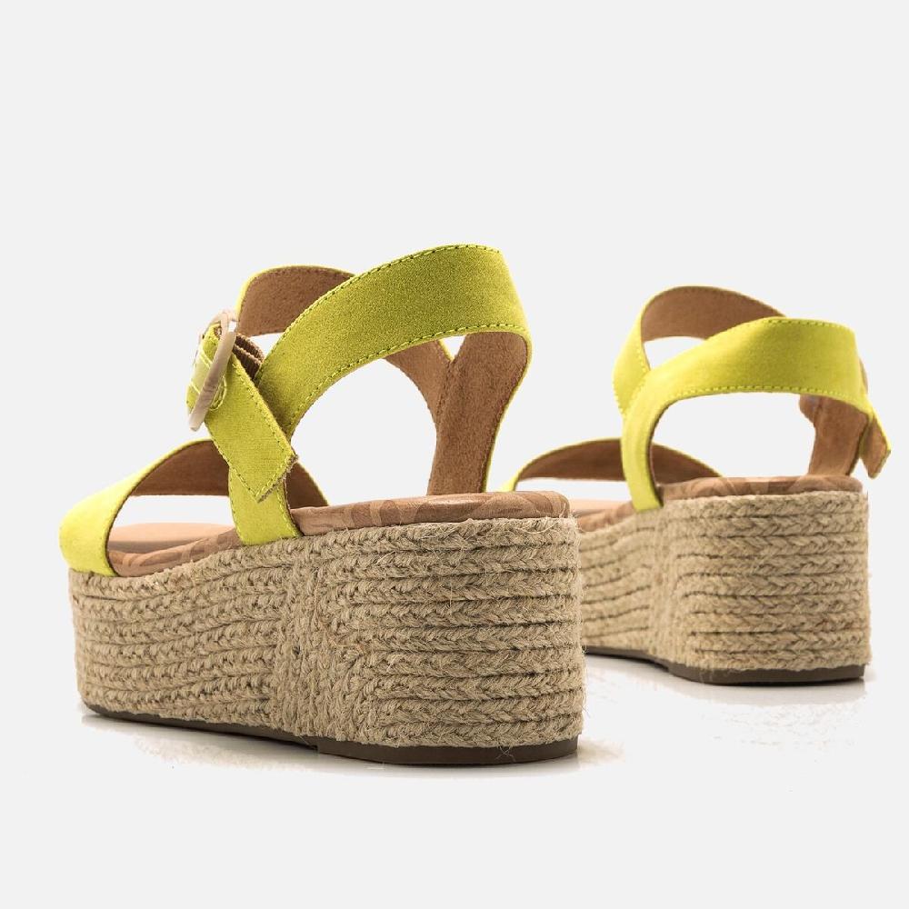 mtng Compra AMAD Amarillo 56643 Mujer Calzado Sandalias De CuñA
