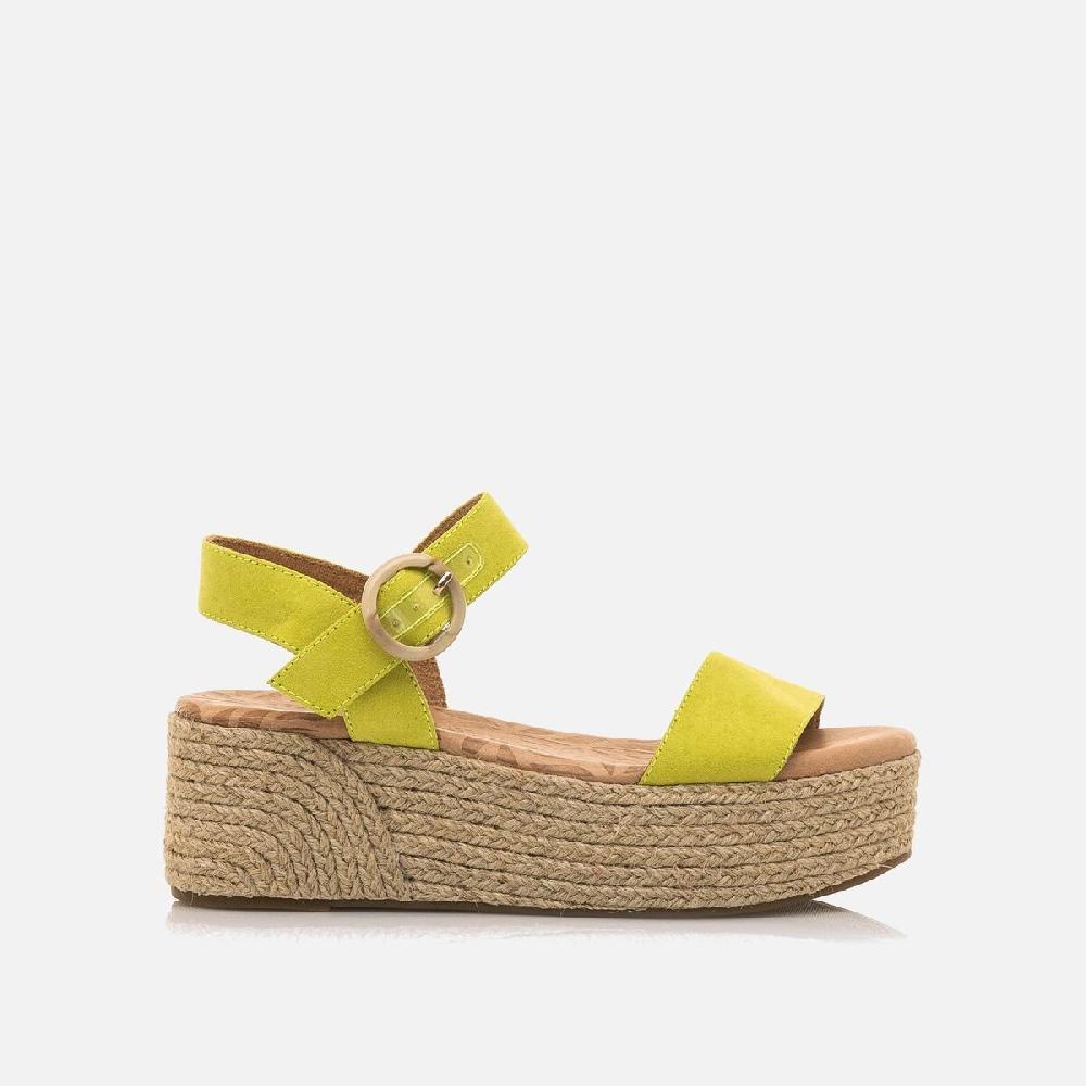 mtng Compra AMAD amarillo 56643 Mujer Calzado Sandalias De CuñA