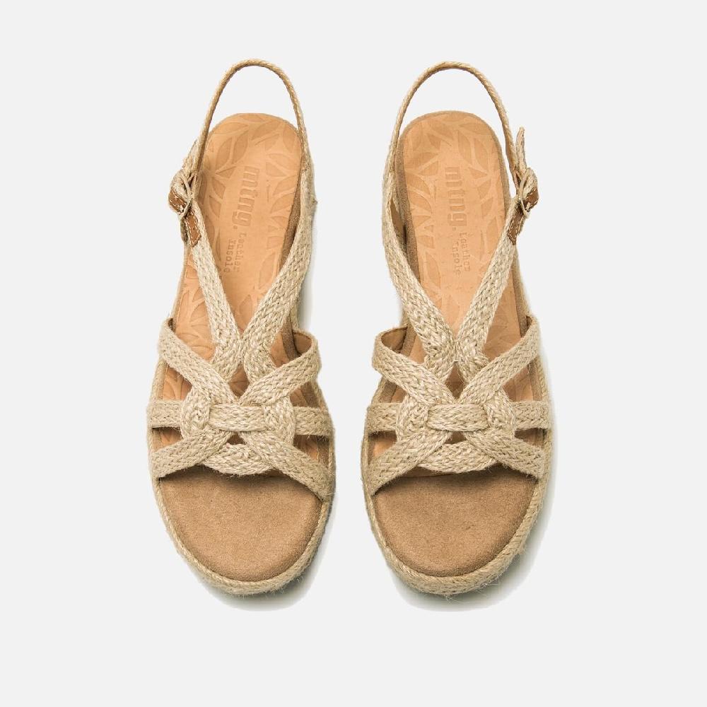 mtng Compra AMELIE Beige 56763 Mujer Calzado Sandalias De CuñA