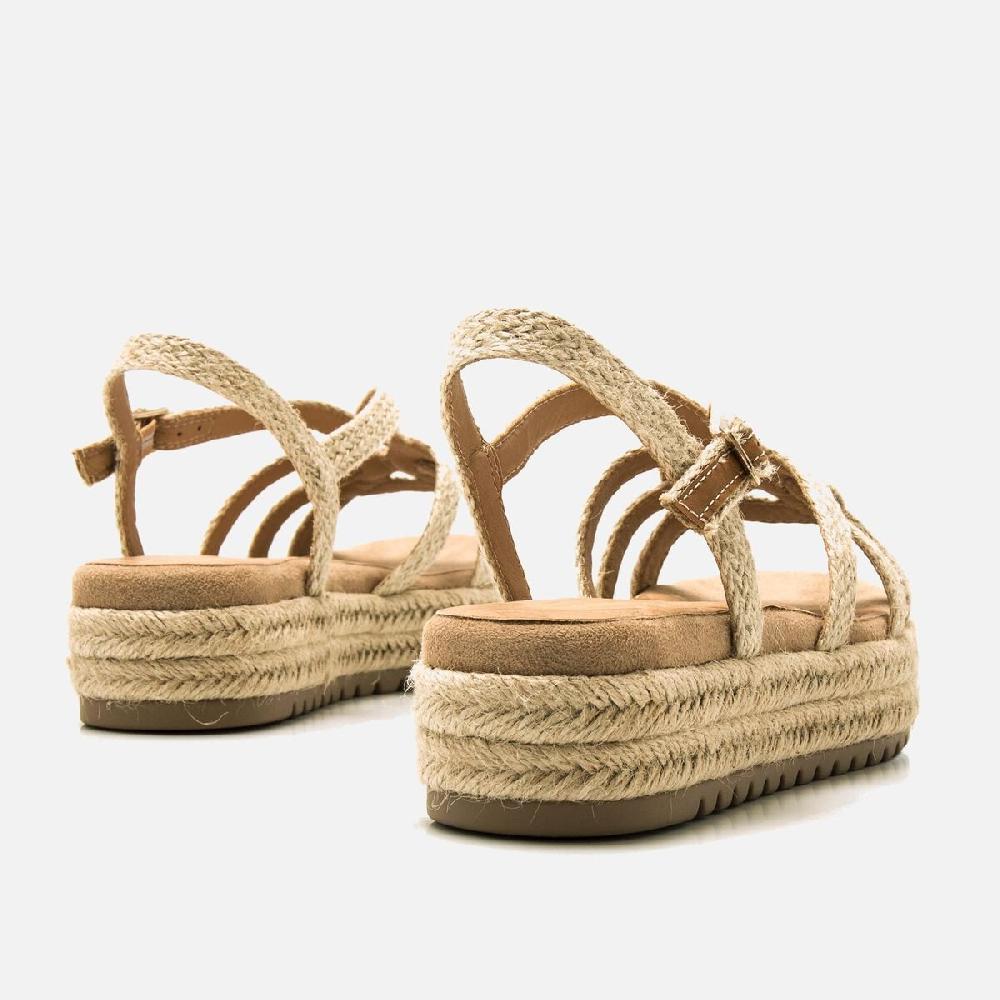 mtng Compra AMELIE Beige 56763 Mujer Calzado Sandalias De CuñA