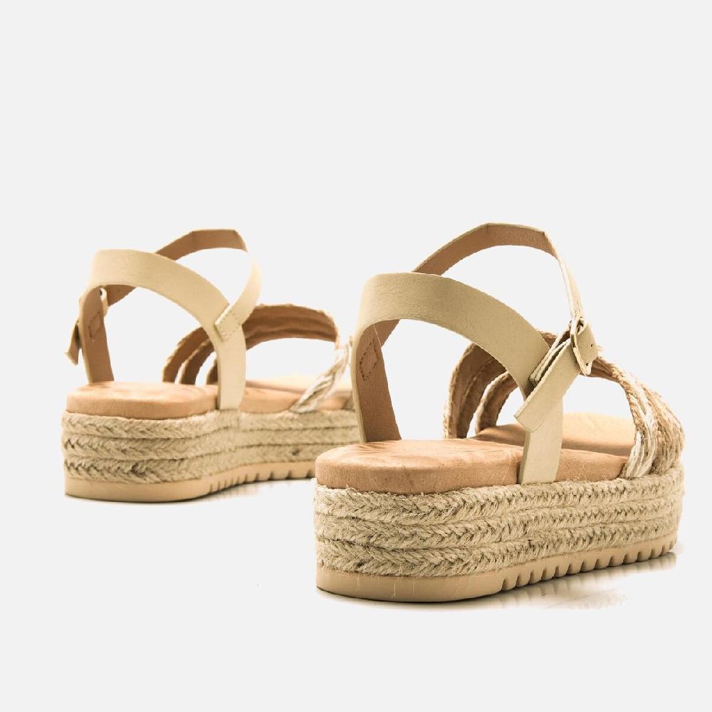mtng Compra AMELIE Beige 57502 Mujer Calzado Sandalias De CuñA