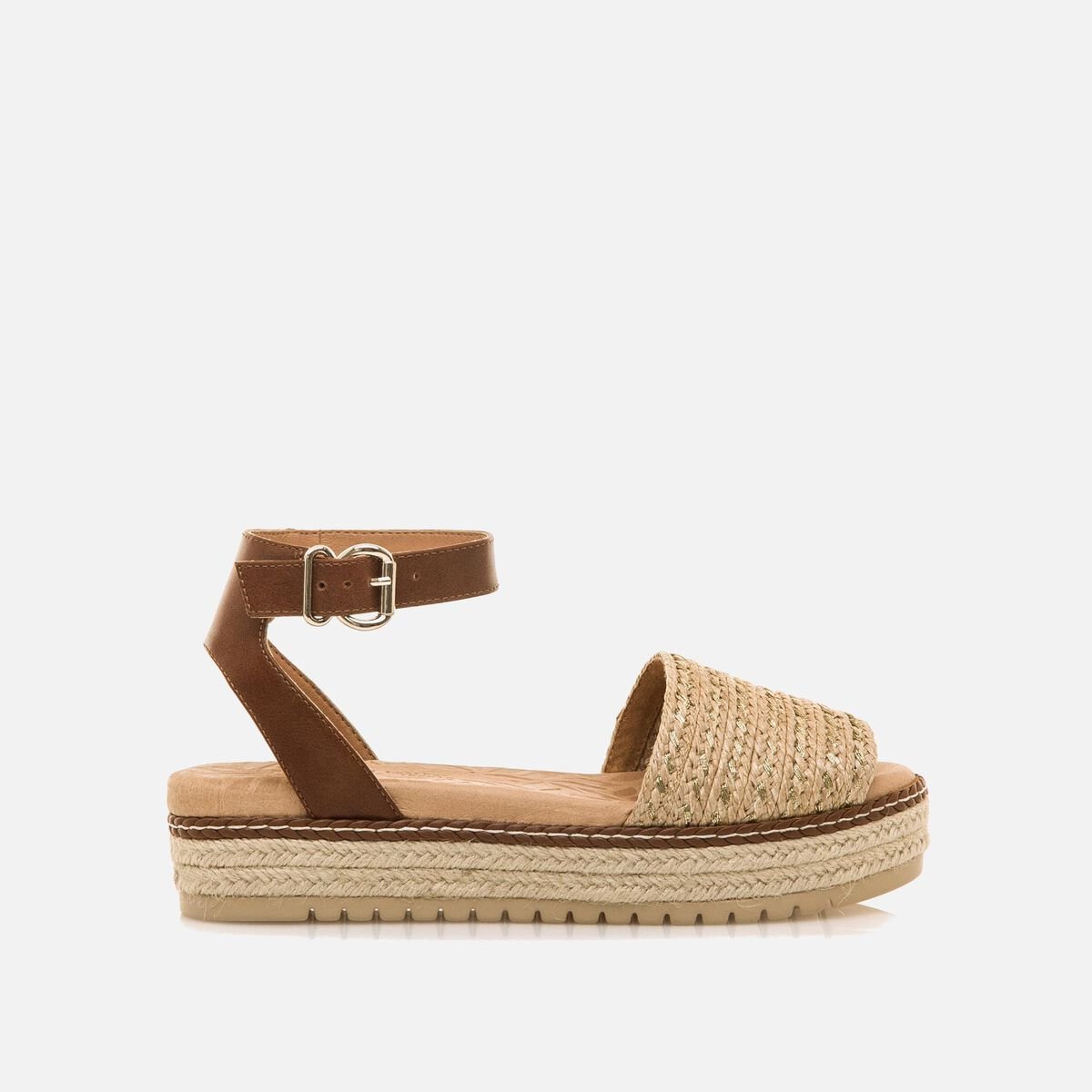 mtng Compra AMELIE beige 59606 Mujer Calzado Sandalias De CuñA