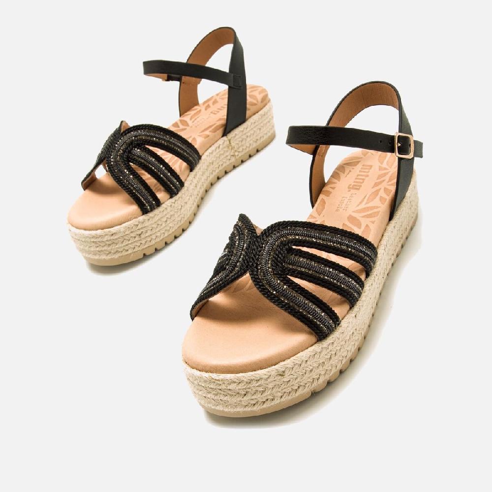 mtng Compra AMELIE Negro 59625 Mujer Calzado Sandalias De CuñA