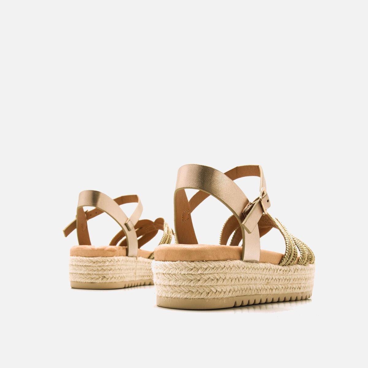 mtng Compra AMELIE Oro 59624 Mujer Calzado Sandalias De CuñA