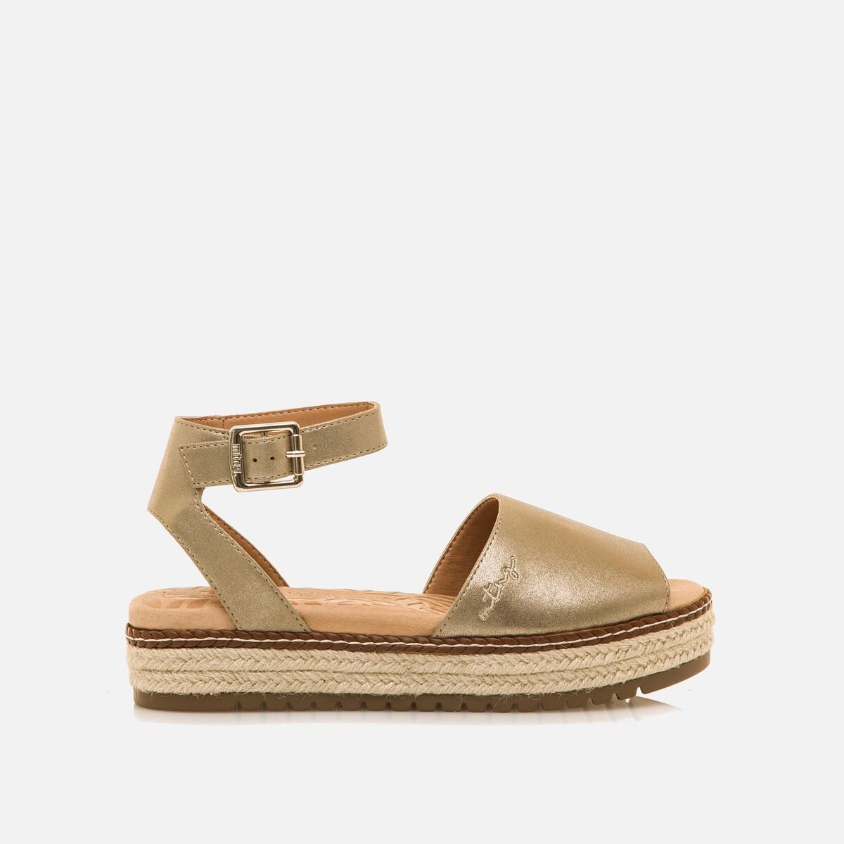 mtng Compra AMELIE oro 59627 Mujer Calzado Sandalias De CuñA