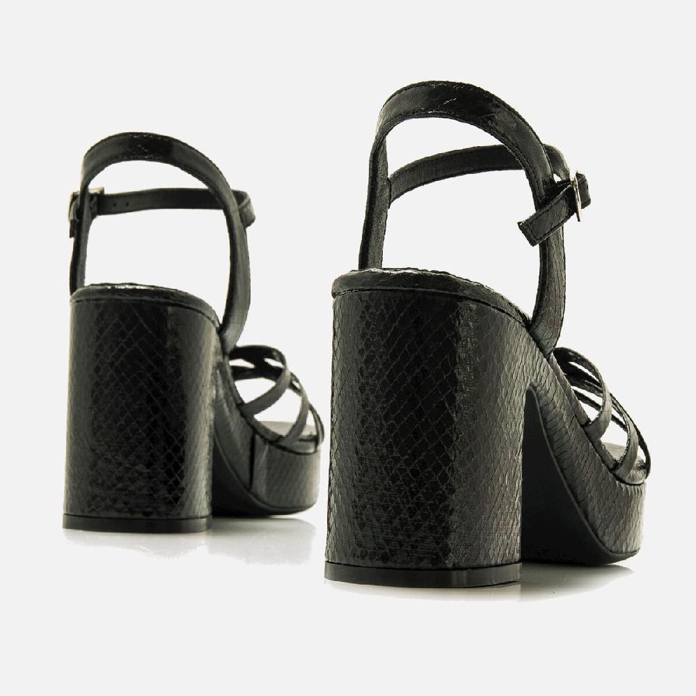 mtng Compra BRITT Negro 56544 Mujer Calzado Sandalias De TacóN