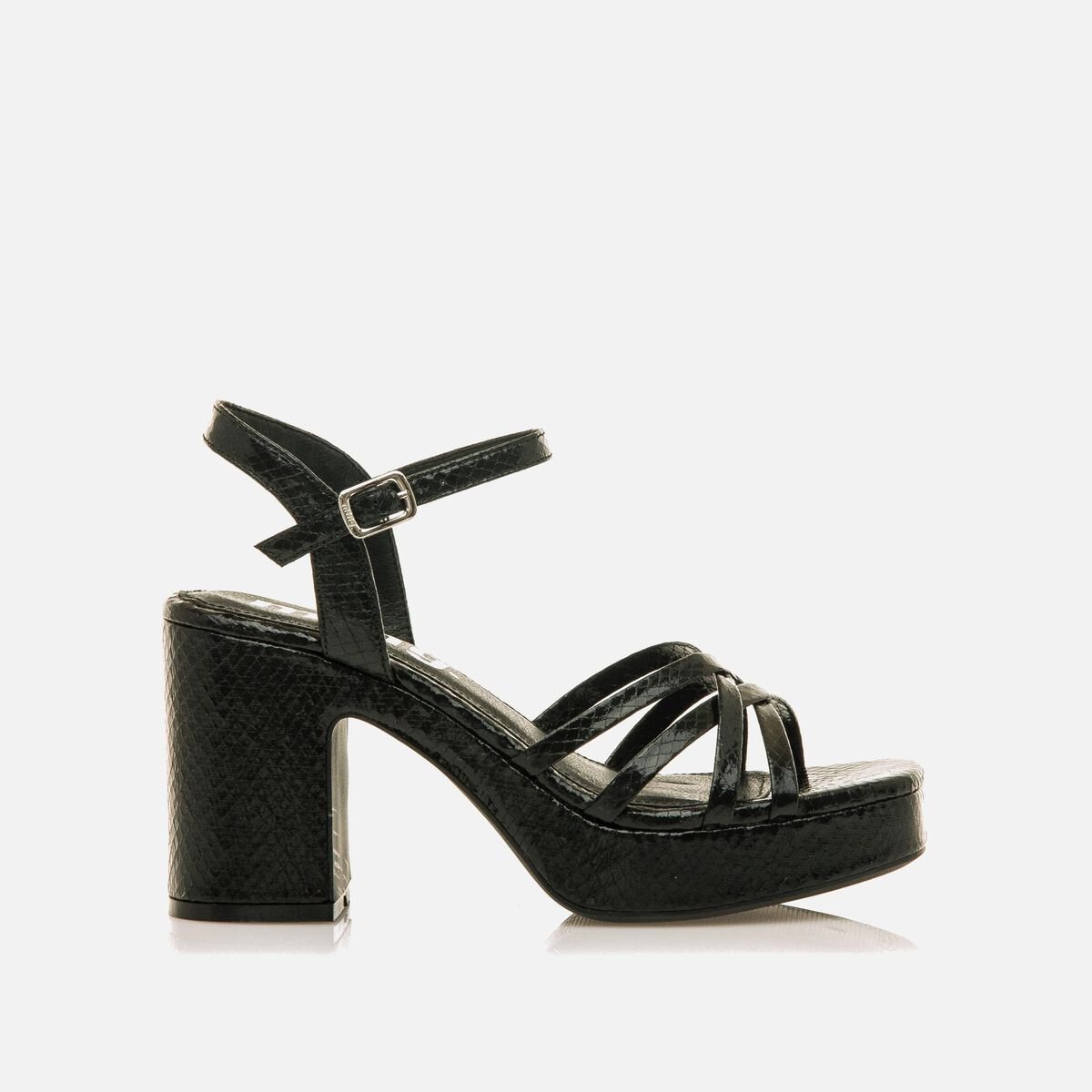 mtng Compra BRITT negro 56544 Mujer Calzado Sandalias De TacóN