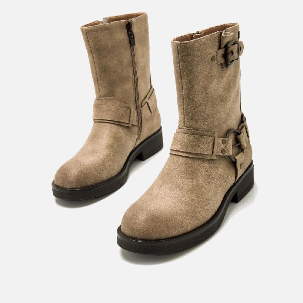 mtng Compra BRUNA Beige 59619 Mujer Calzado Botines Planos
