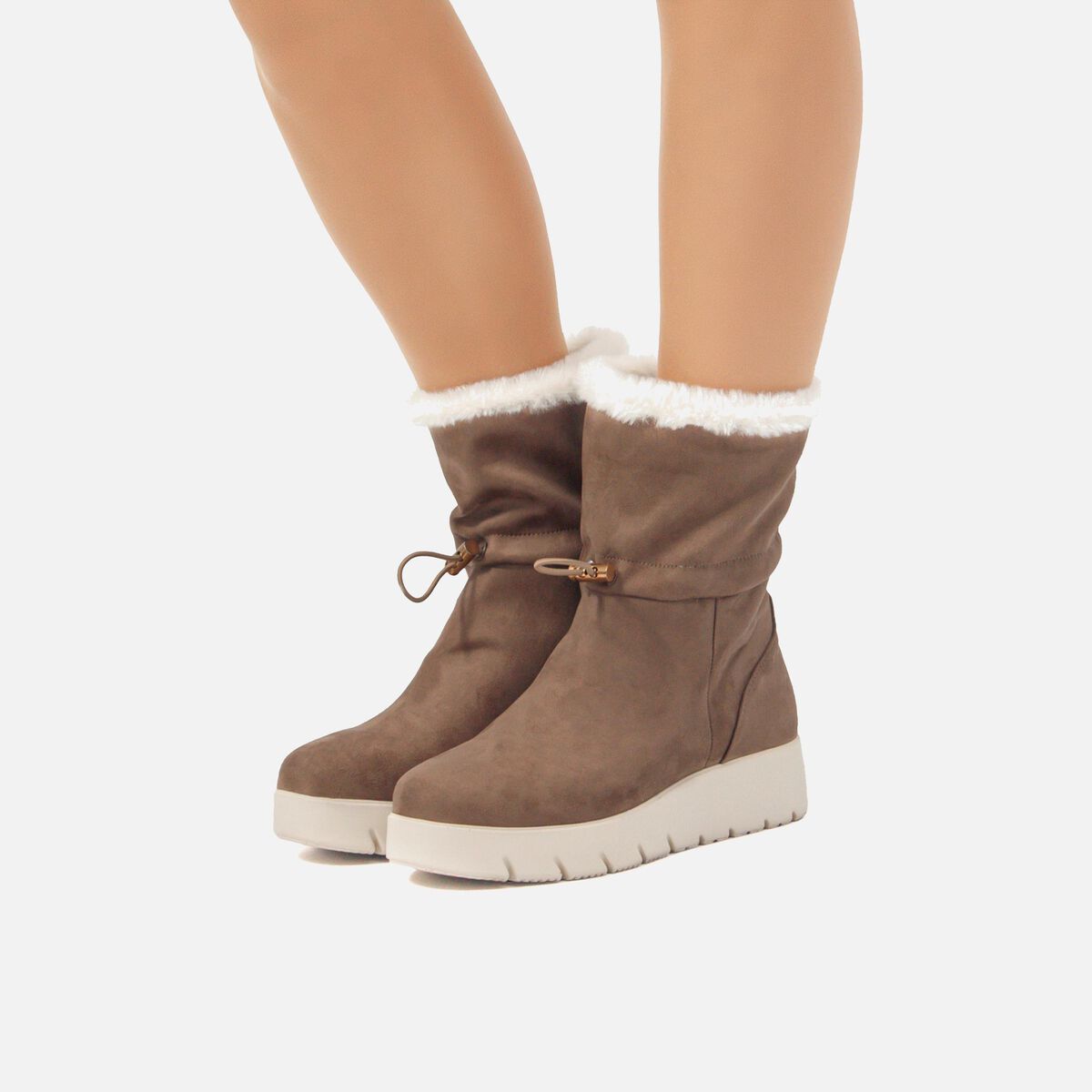 mtng Compra BURANO Marron 57711 Mujer Calzado Botines Planos