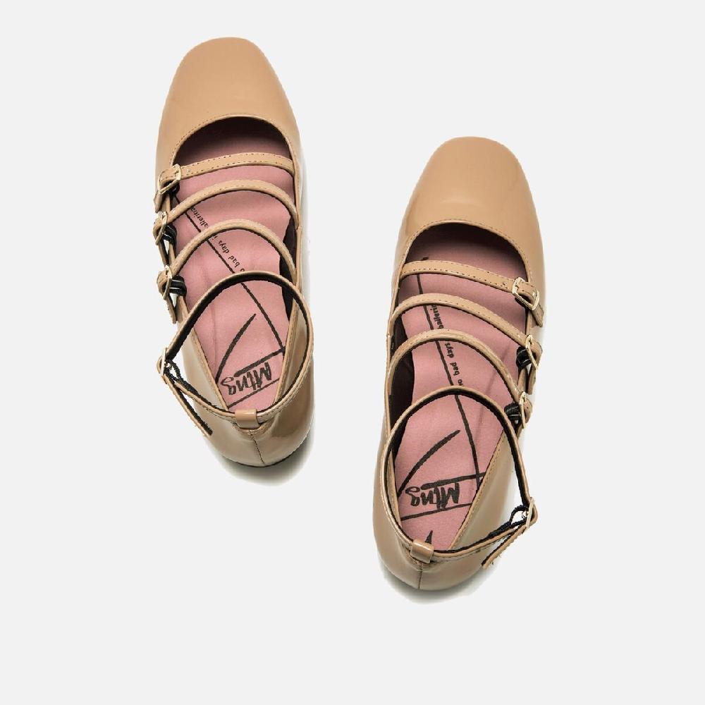 mtng Compra CAMILLE Beige 57589 Mujer Calzado Zapatos Planos