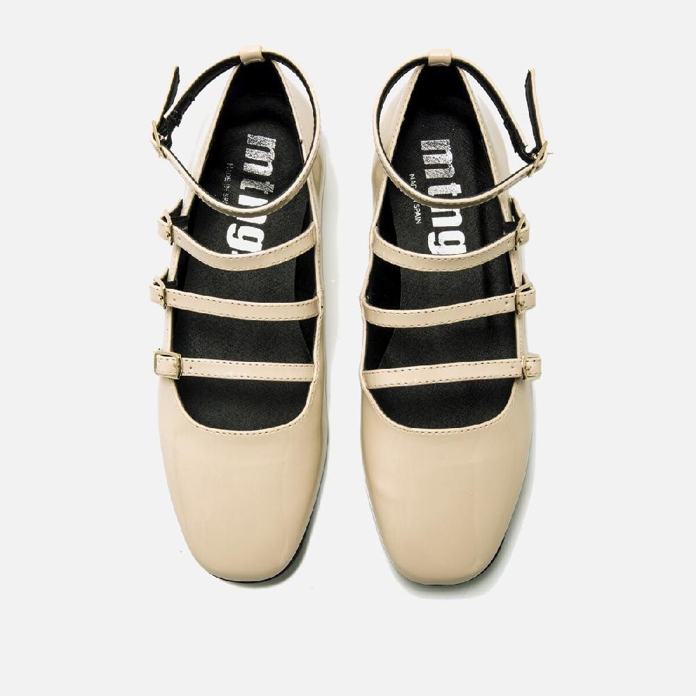 mtng Compra CAMILLE Beige 57646 Mujer Calzado Zapatos Planos