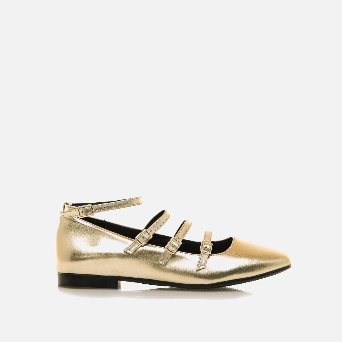 mtng Compra CAMILLE oro 57588 Mujer Calzado Zapatos Planos