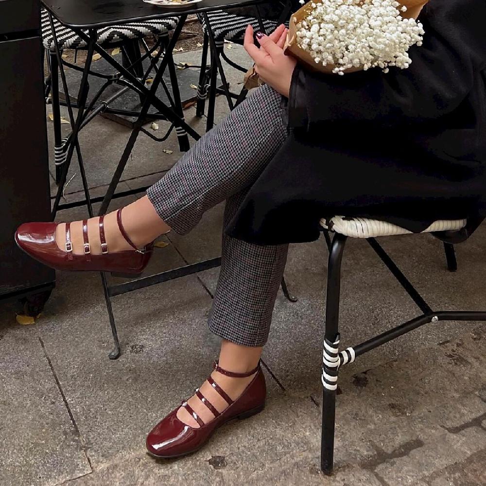 mtng Compra CAMILLE Rojo 57587 Mujer Calzado Zapatos Planos