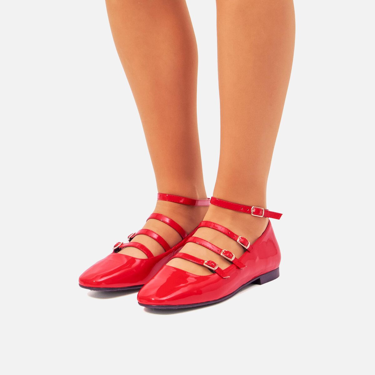 mtng Compra CAMILLE Rojo 57647 Mujer Calzado Zapatos Planos