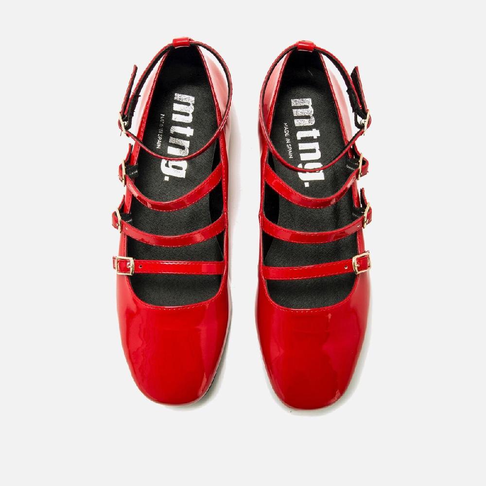 mtng Compra CAMILLE Rojo 57647 Mujer Calzado Zapatos Planos