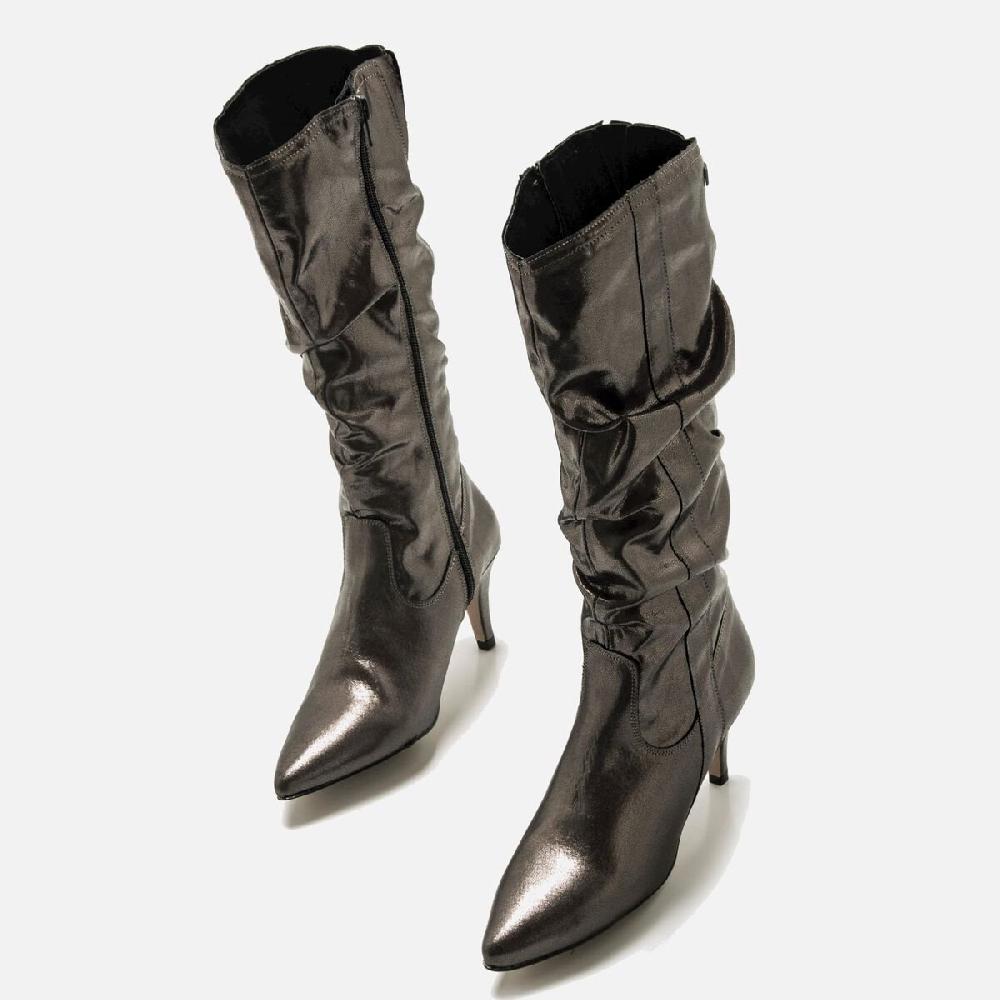 mtng Compra CHANTAL Plata 57522 Mujer Calzado Botas De TacóN