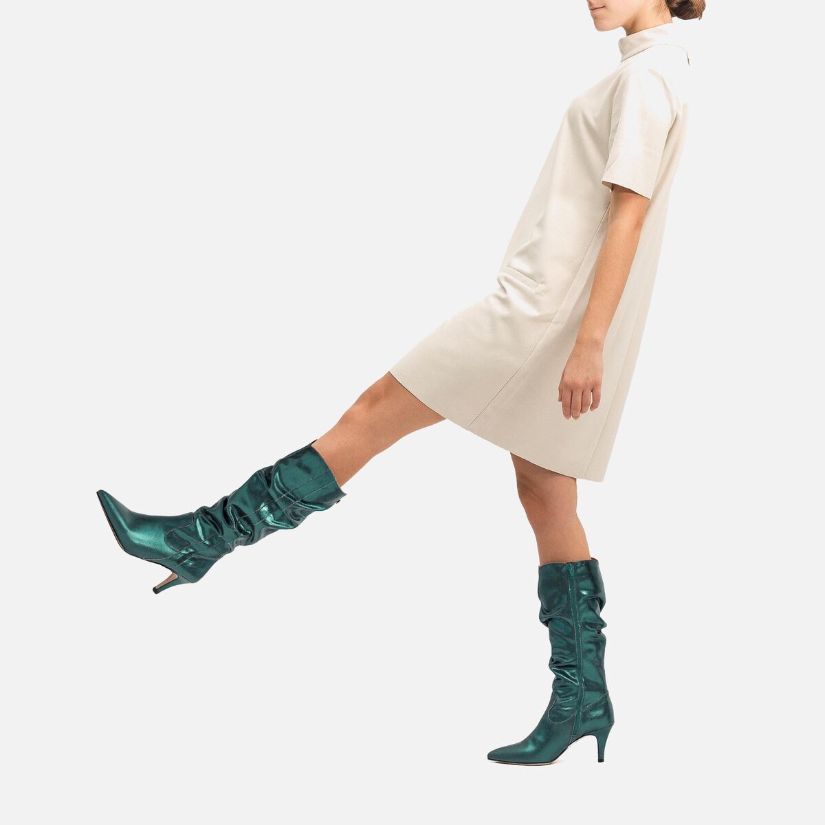 mtng Compra CHANTAL Verde 57523 Mujer Calzado Botas De TacóN